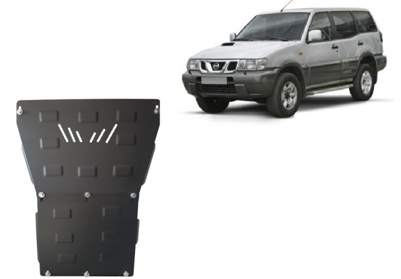 Motor, Versnellingsbak en Radiator Beschermplaat voor Nissan Terrano II 