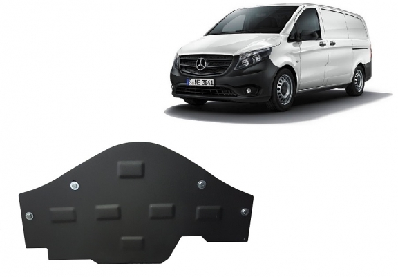 Stop&Go Systeem Beschermplaat voor Mercedes V-Classe W447, 4x2, 1.6 D