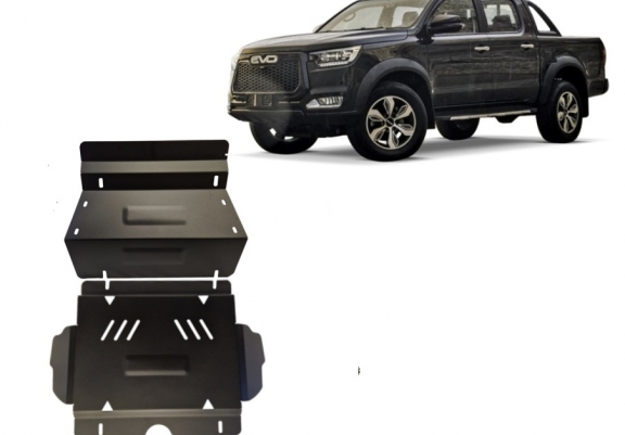 Motor en Radiator Beschermplaat voor Evo Cross 4