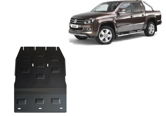 Versnellingsbak en Differentieel Beschermplaat voor Volkswagen Amarok -  V6 automat