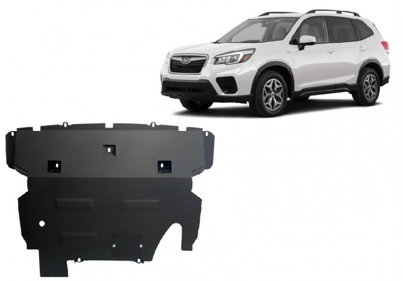 Motor en Radiator Beschermplaat voor Subaru Forester 5