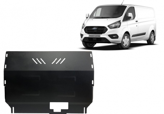 Motor en Versnellingsbak Beschermplaat voor Ford Transit Custom - FWD 