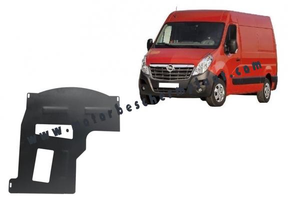 Katalysator/cat lock Beschermplaat voor Opel Movano B 