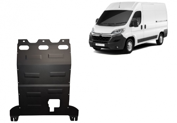 Motor, Versnellingsbak en Radiator Beschermplaat voor Citroen Jumper