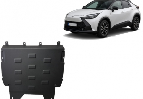 Motor, Versnellingsbak en Radiator Beschermplaat voor Toyota C-HR