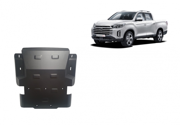 Motor en Radiator Beschermplaat voor Ssangyong Musso Grand