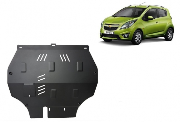 Motor, Versnellingsbak en Radiator Beschermplaat voor Chevrolet Spark