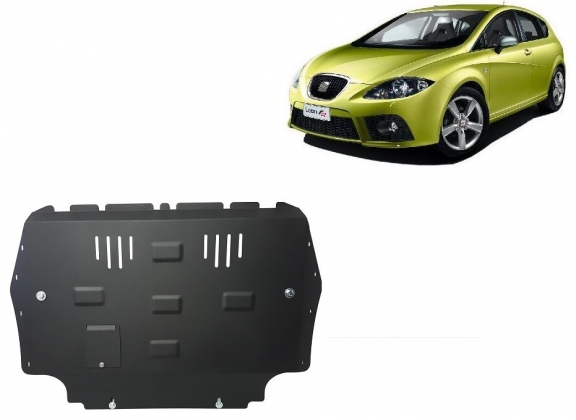 Motor, Versnellingsbak en Radiator Beschermplaat voor Seat Leon Mk2