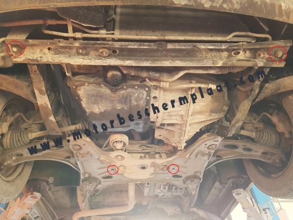 Motor, Versnellingsbak en Radiator Beschermplaat voor Renault Trafic 2