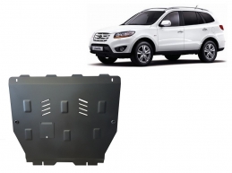 Motor, Versnellingsbak en Radiator Beschermplaat voor Hyundai Santa Fe