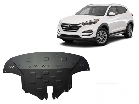 Motor, Versnellingsbak en Radiator Beschermplaat voor Hyundai Tucson