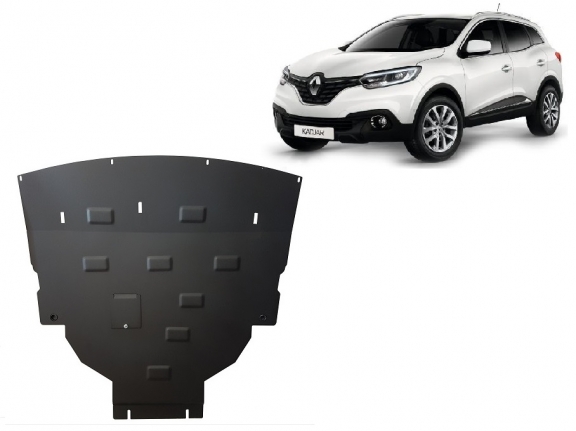 Motor, Versnellingsbak en Radiator Beschermplaat voor Renault Kadjar