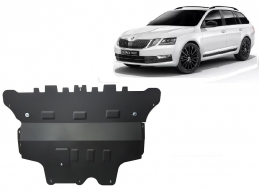 Motor en Versnellingsbak Beschermplaat voor Skoda Octavia 3 - automatische versnellingsbak
