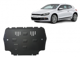 Motor, Versnellingsbak en Radiator Beschermplaat voor Volkswagen Scirocco