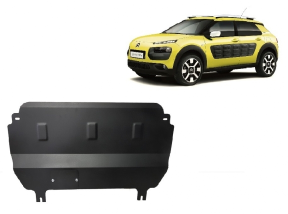 Motor, Versnellingsbak en Radiator Beschermplaat voor Citroen C4 Cactus