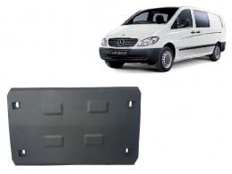 Motor, Versnellingsbak en Radiator Beschermplaat voor Mercedes Vito W639 - 2.2 D 4x2, 4x4