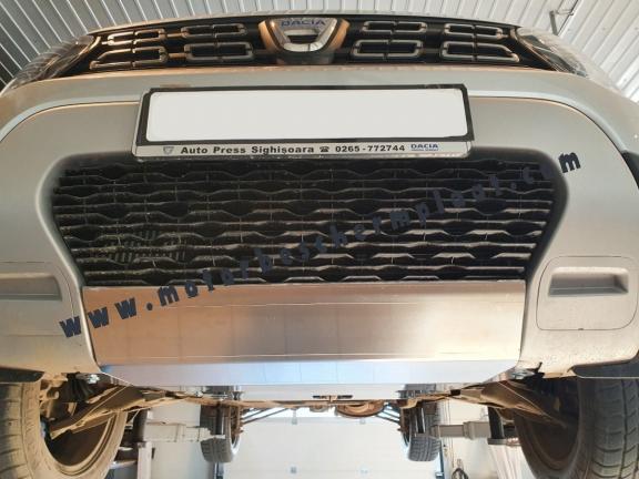 Aluminium Motor, Versnellingsbak en Radiator Beschermplaat voor Dacia Duster