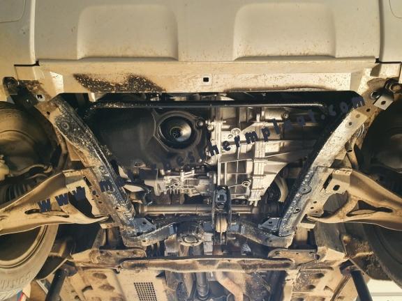 Aluminium Motor, Versnellingsbak en Radiator Beschermplaat voor Dacia Duster