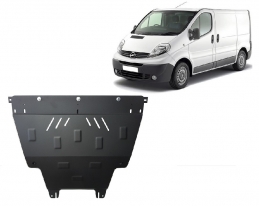 Motor, Versnellingsbak en Radiator Beschermplaat voor Opel Vivaro A (2011-2014)