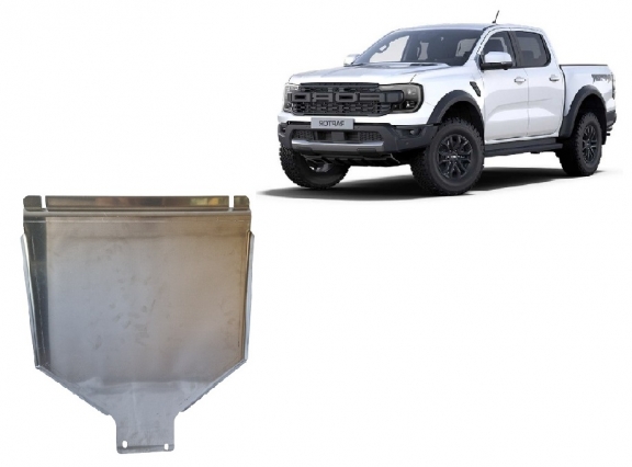 Versnellingsbak aluminium  Beschermplaat voor Ford Ranger Raptor