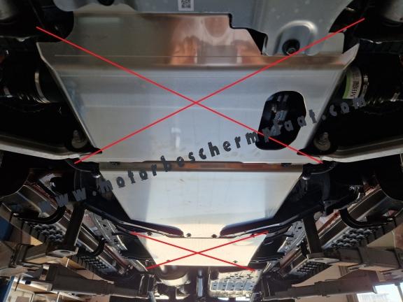 Versnellingsbak aluminium  Beschermplaat voor Ford Ranger Raptor