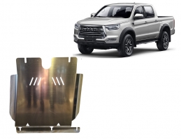 Versnellingsbak aluminium  Beschermplaat voor Jac T8