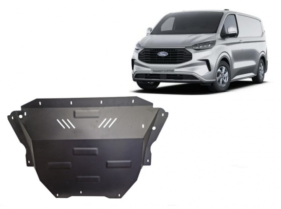 Motor en Versnellingsbak Beschermplaat voor Ford Transit Custom