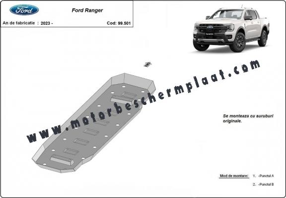 Brandstoftank Beschermplaat voor Ford Ranger