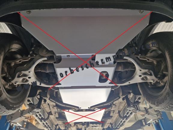 Automatisch Versnellingsbak Beschermplaat voor Volkswagen Amarok