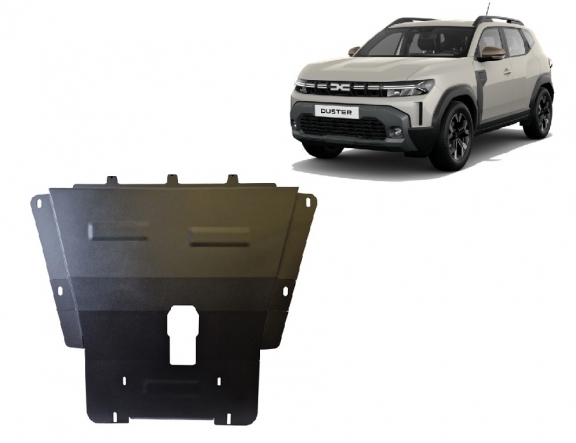 Motor en Versnellingsbak Beschermplaat voor Dacia Duster - 4x2 , 4x4 + 4x4