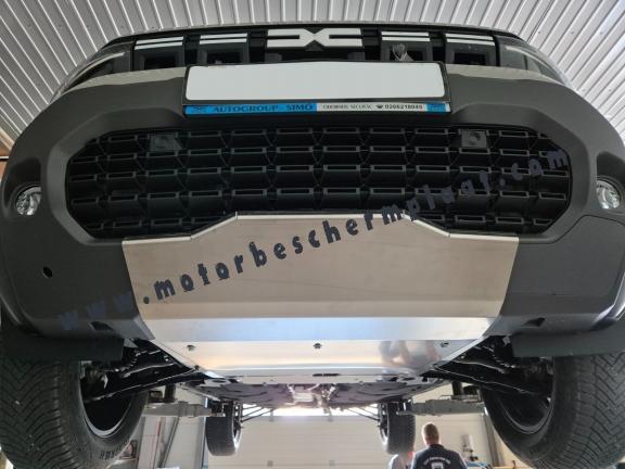 Motor, Versnellingsbak en Radiator  aluminium Beschermplaat voor Dacia Duster- 4x4
