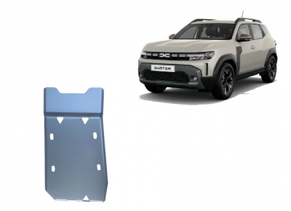 Aluminium Differentieel Beschermplaat voor Dacia Duster 4x4
