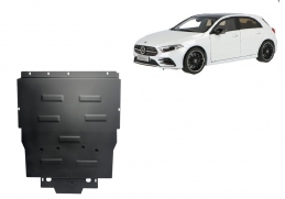 Motor, Versnellingsbak en Radiator Beschermplaat voor Mercedes A-Class W177