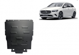 Motor, Versnellingsbak en Radiator Beschermplaat voor Mercedes CLA C118