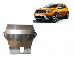 Aluminium Motor, Versnellingsbak en Radiator Beschermplaat voor Dacia Duster