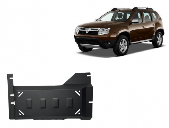 DPF  Beschermplaat voor Dacia Duster