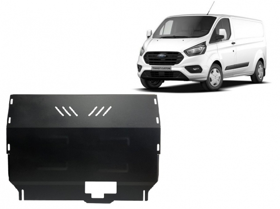 Motor en Versnellingsbak Beschermplaat voor Ford Transit Custom - FWD 