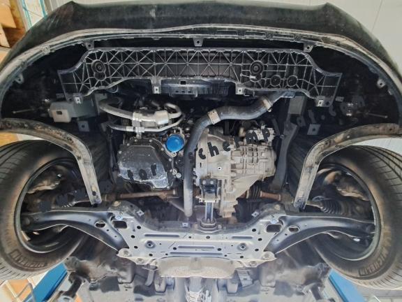  Motor, Versnellingsbak en Radiator Beschermplaat voor Hyundai i20 Hybrid