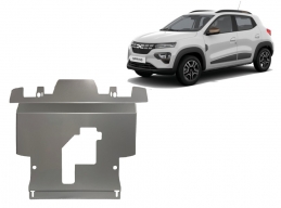Motor en Versnellingsbak Beschermplaat voor Dacia Spring Extreme - Aluminium