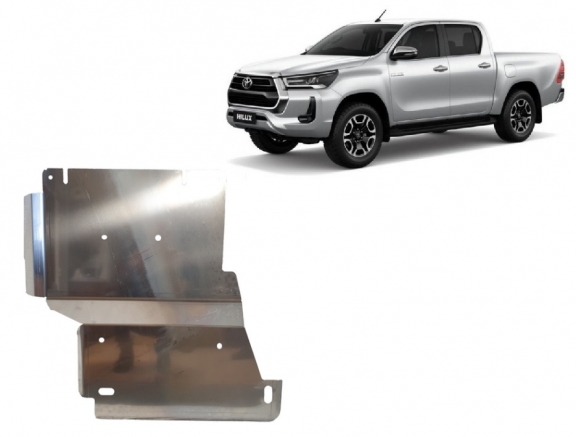 Differentieel aluminium Beschermplaat voor Toyota Hilux Invincible