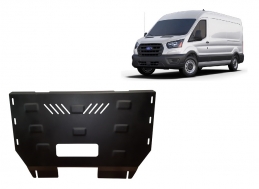 Motor, Versnellingsbak en Radiator Beschermplaat voor Ford Transit - RWD