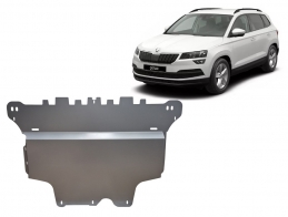 Aluminium Motor, Versnellingsbak en Radiator Beschermplaat voor Skoda Karoq