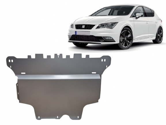 Aluminium Motor en Versnellingsbak Beschermplaat voor Seat Leon Mk3 5F