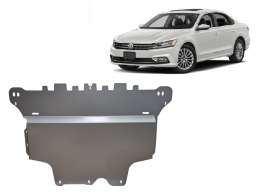 Aluminium Motor, Versnellingsbak en Radiator Beschermplaat voor VW Passat B8