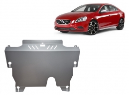 Aluminium Motor, Versnellingsbak en Radiator Beschermplaat voor Volvo S60