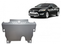 Aluminium Motor, Versnellingsbak en Radiator Beschermplaat voor Ford Mondeo 4