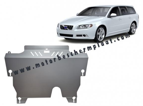 Aluminium Motor, Versnellingsbak en Radiator Beschermplaat voor Volvo V70