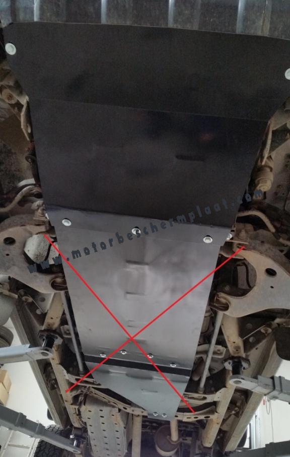 Motor en Radiator Beschermplaat voor Nissan Pick Up