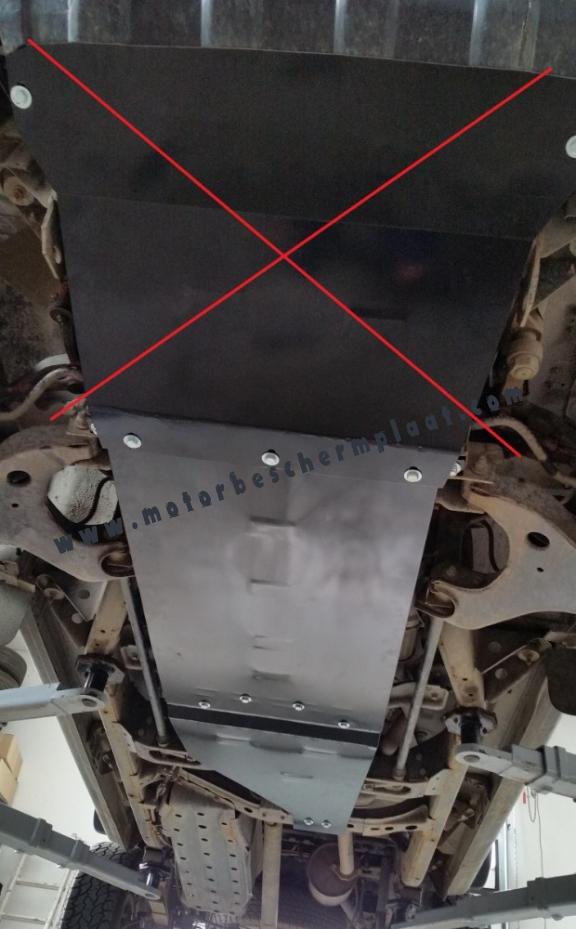 Versnellingsbak Beschermplaat voor Nissan Navara D22