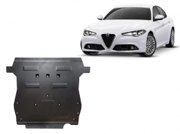 Motor, Versnellingsbak en Radiator Beschermplaat voor Alfa Romeo Giulia